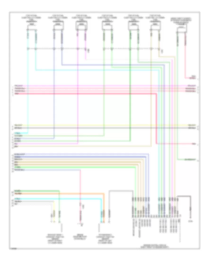 3.6L VIN 3, Engine Performance Wiring Diagram (5 of 6) for Chevrolet Caprice PPV 2012