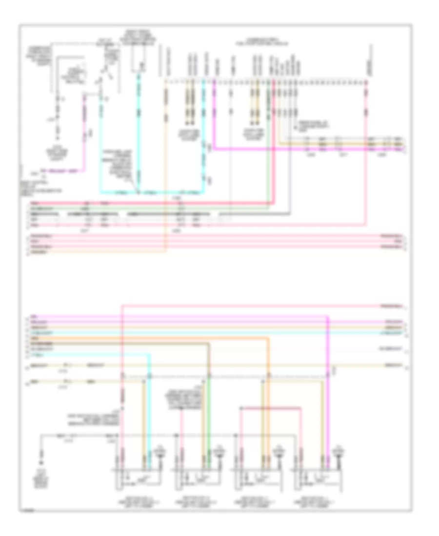 6 0L VIN 2 Engine Performance Wiring Diagram 3 of 5 for Chevrolet Caprice PPV 2012