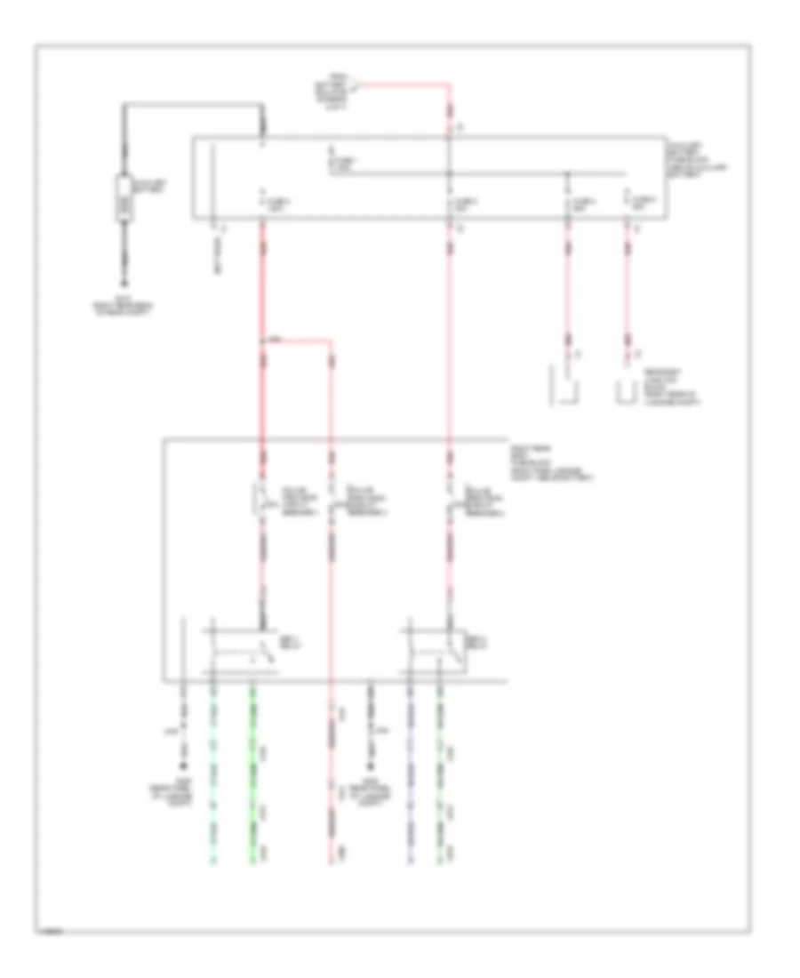 Power Distribution Wiring Diagram (7 of 7) for Chevrolet Caprice PPV 2012
