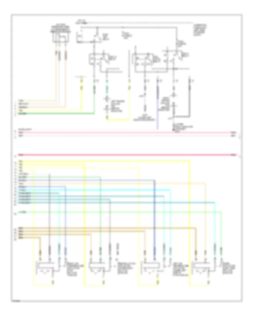 Manual AC Wiring Diagram (3 of 4) for Chevrolet Suburban K1500 2012