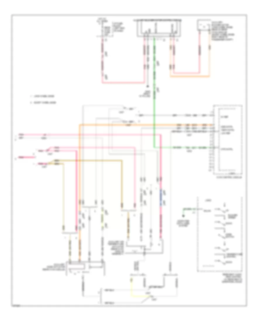 Manual AC Wiring Diagram (4 of 4) for Chevrolet Suburban K1500 2012