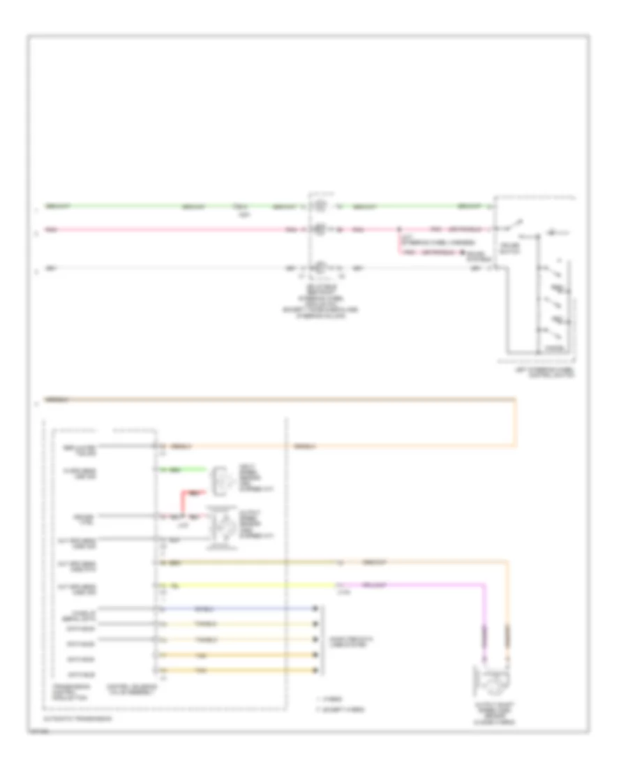 Cruise Control Wiring Diagram (2 of 2) for Chevrolet Suburban K1500 2012