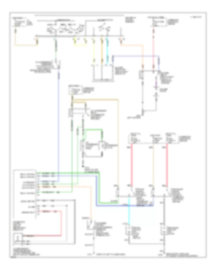 Air Conditioning Wiring Diagrams for Chevrolet Caprice Classic 1996