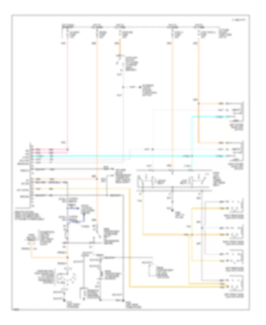 Keyless Entry Wiring Diagram for Chevrolet Caprice Classic 1996