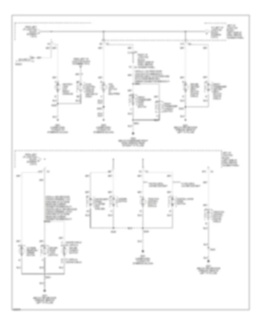 Instrument Illumination Wiring Diagram 2 of 2 for Chevrolet Monte Carlo SS 2005