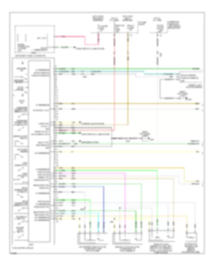 Automatic AC Wiring Diagram (1 of 2) for Chevrolet Captiva Sport LS 2012