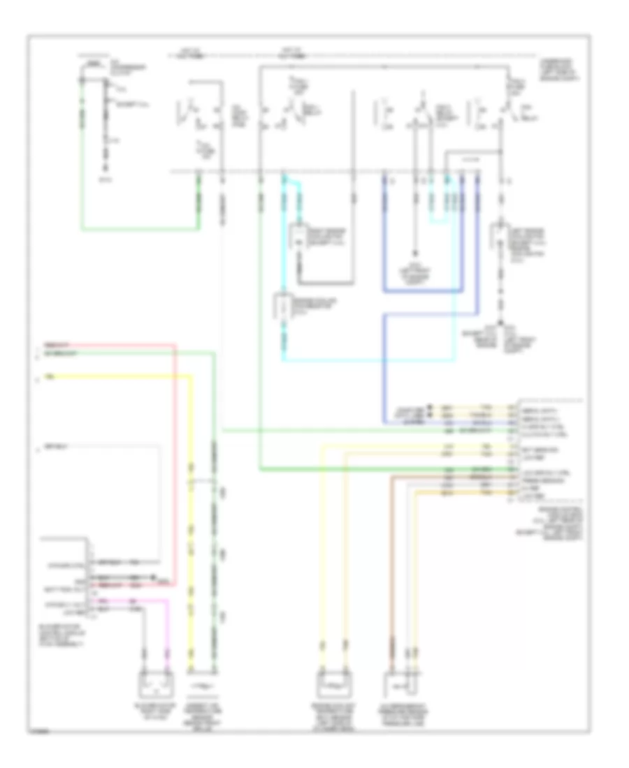 Manual A C Wiring Diagram 2 of 2 for Chevrolet Captiva Sport LS 2012