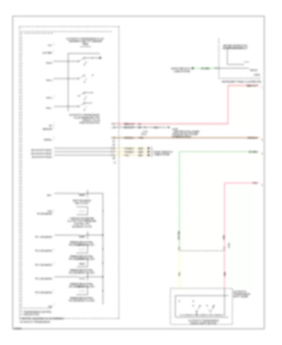 A T Wiring Diagram 1 of 2 for Chevrolet Captiva Sport LS 2012