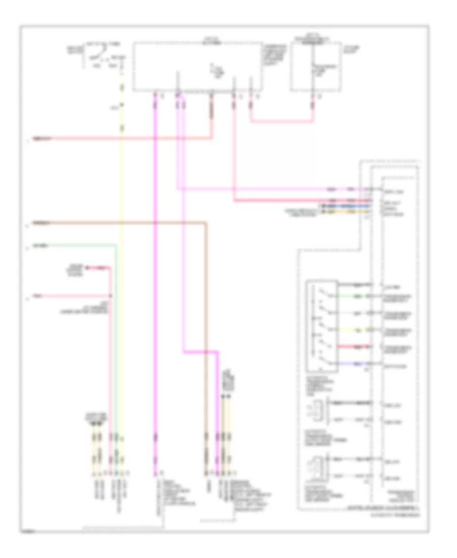 A T Wiring Diagram 2 of 2 for Chevrolet Captiva Sport LS 2012