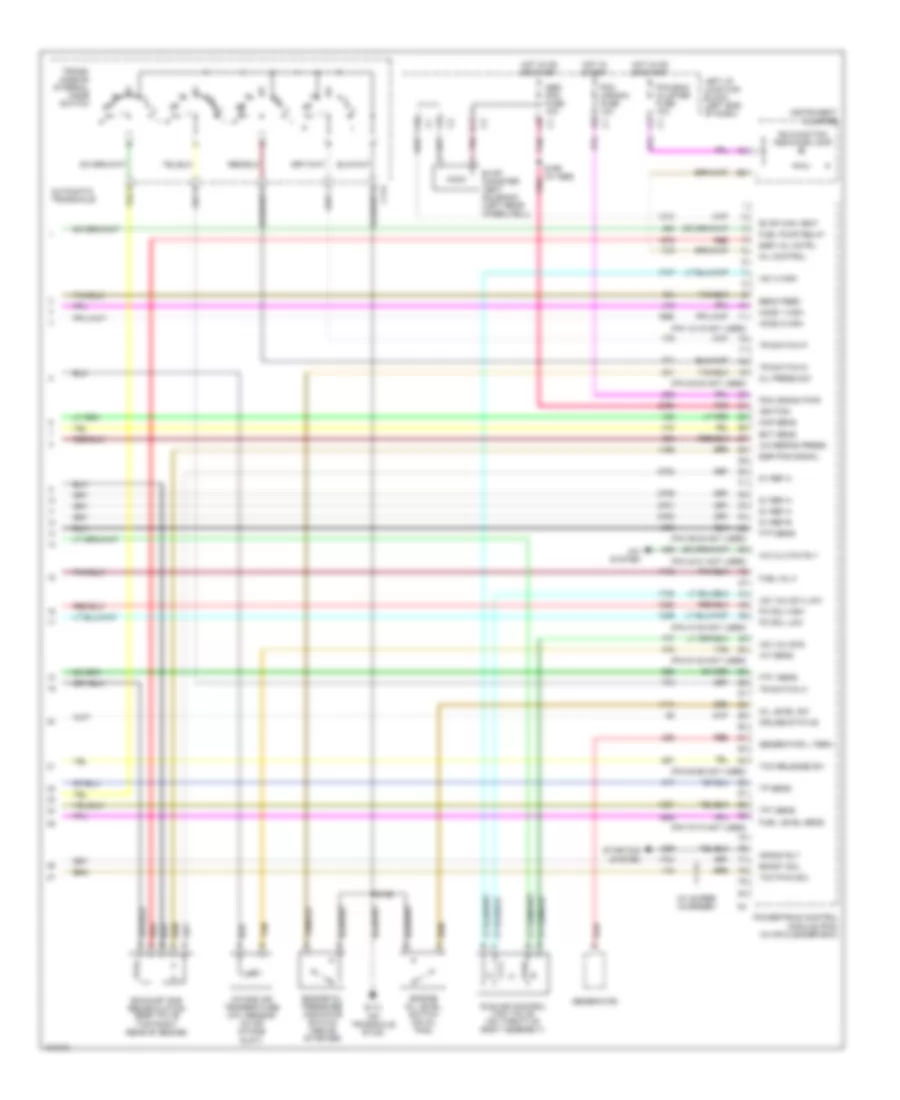 3.8L VIN 1, Engine Performance Wiring Diagram (4 of 4) for Chevrolet Impala LS 2004
