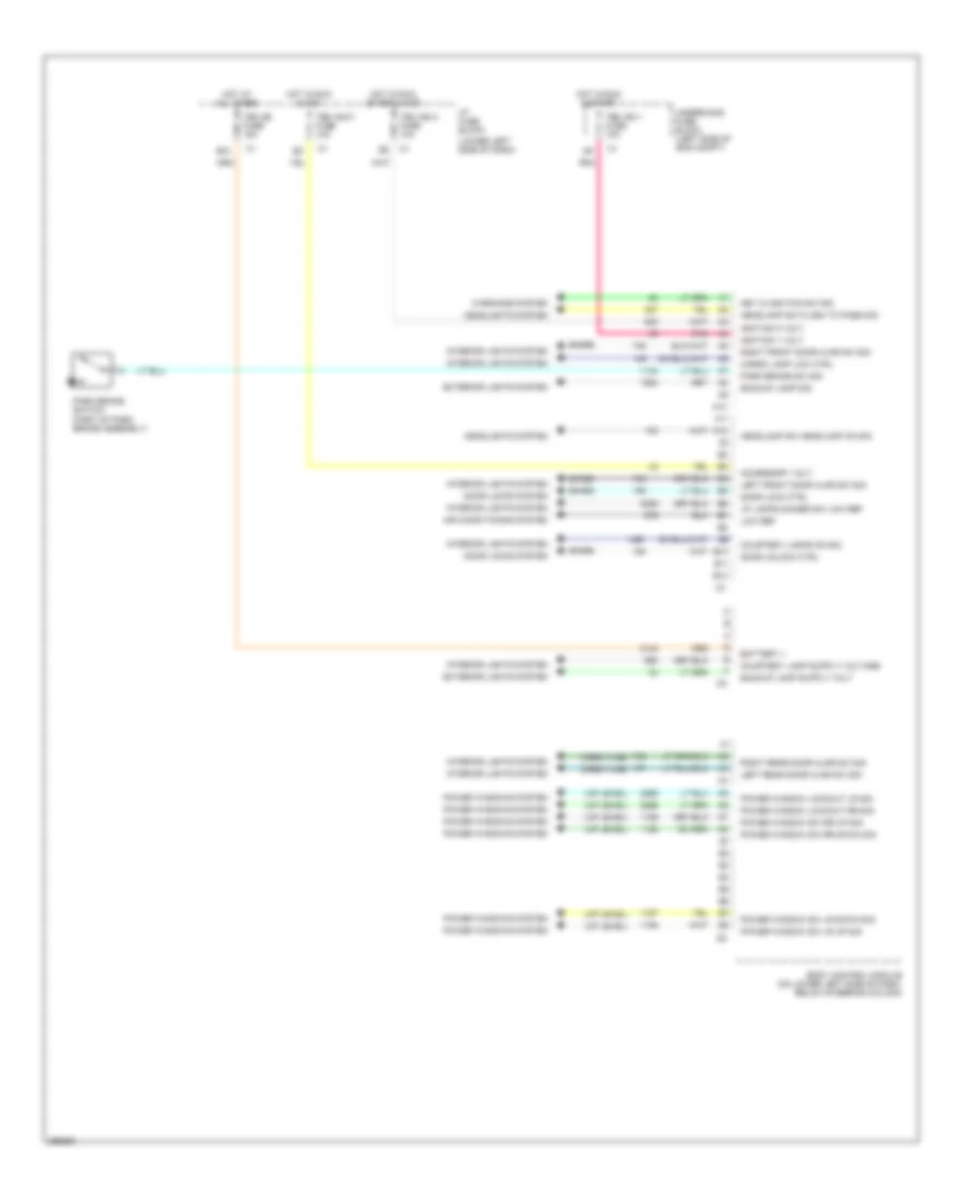 Body Control Modules Wiring Diagram 2 of 2 for Chevrolet Silverado Classic 2007 1500