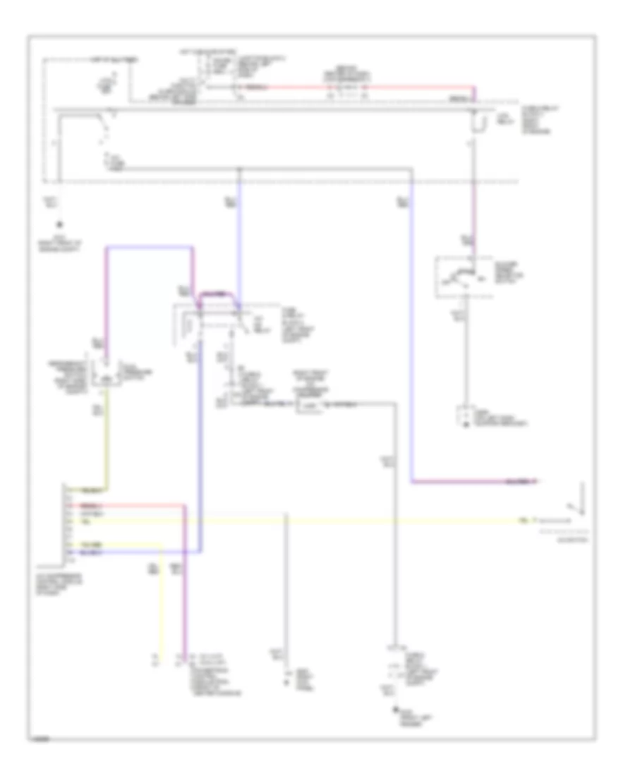 Compressor Wiring Diagram for Chevrolet Prizm 2000
