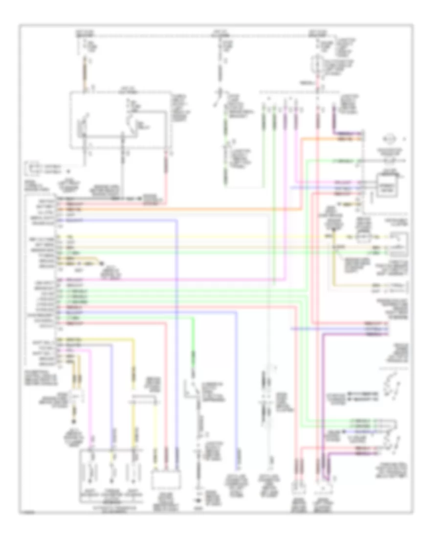 1 8L VIN 8 A T Wiring Diagram with 4 Speed A T for Chevrolet Prizm 2000