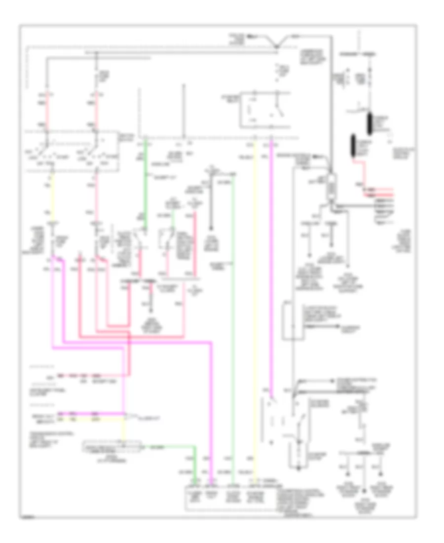 Starting Wiring Diagram for Chevrolet Silverado Classic 2007 1500