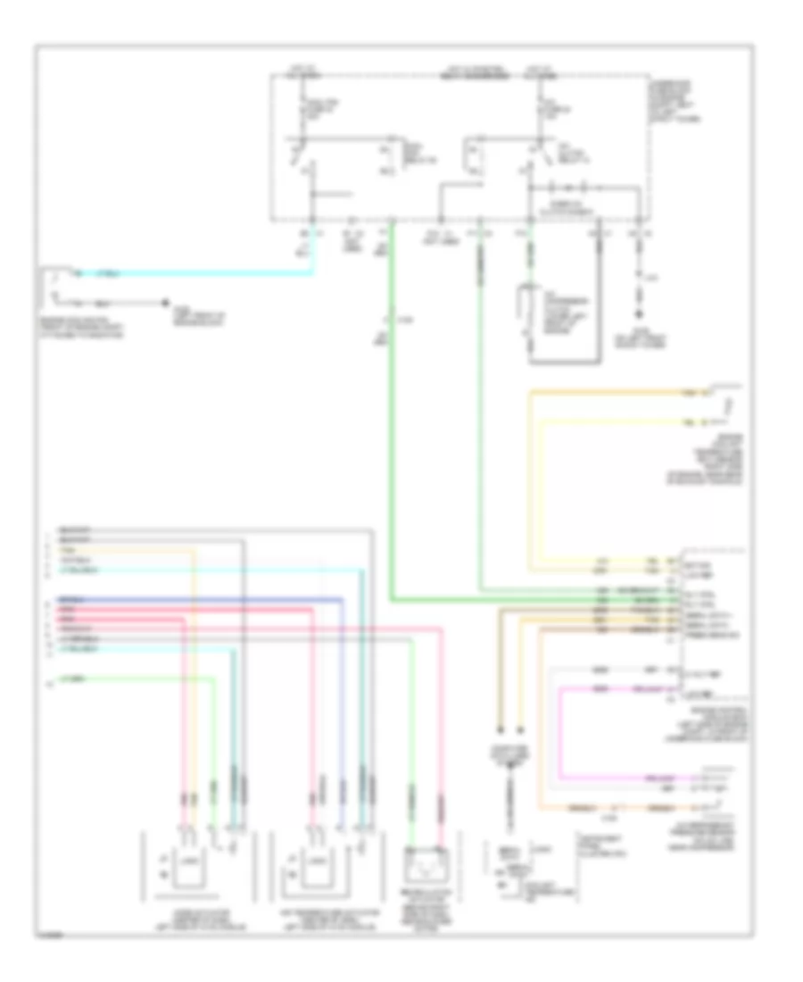 Manual AC Wiring Diagram (2 of 2) for Chevrolet HHR LS 2011