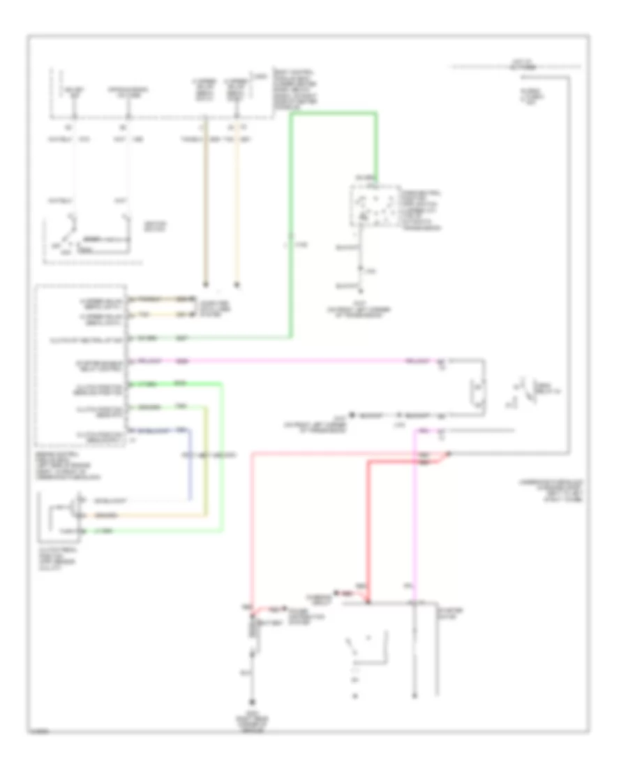 Starting Wiring Diagram for Chevrolet HHR LS 2011