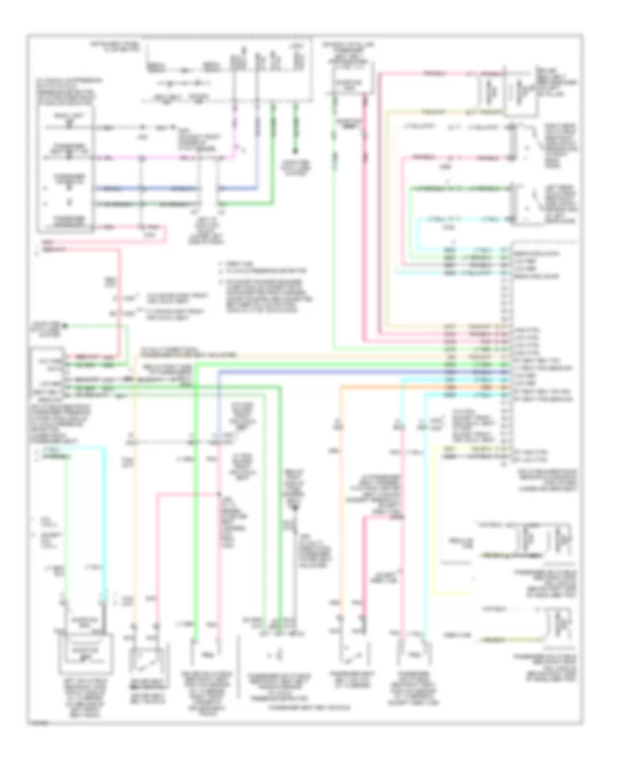 Supplemental Restraints Wiring Diagram 2 of 2 for Chevrolet Silverado HD WT 2014 2500