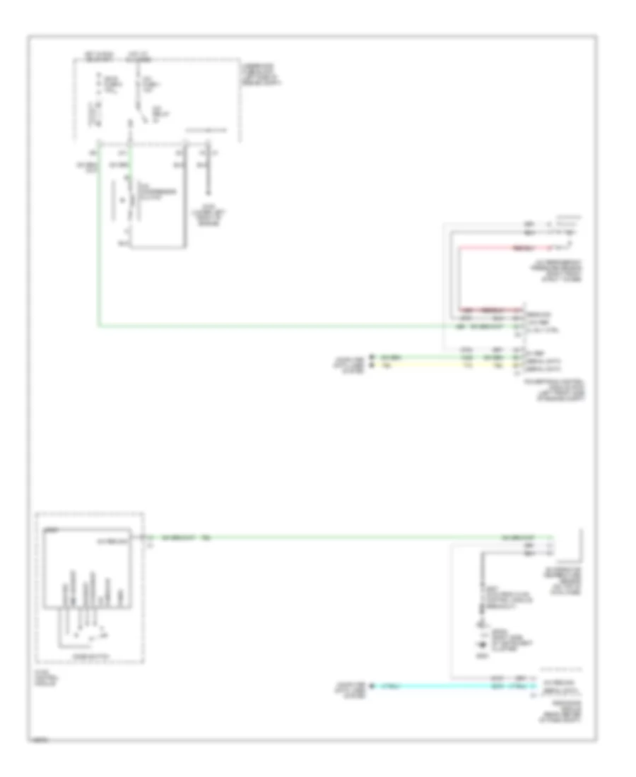 Compressor Wiring Diagram for Chevrolet SSR LS 2003