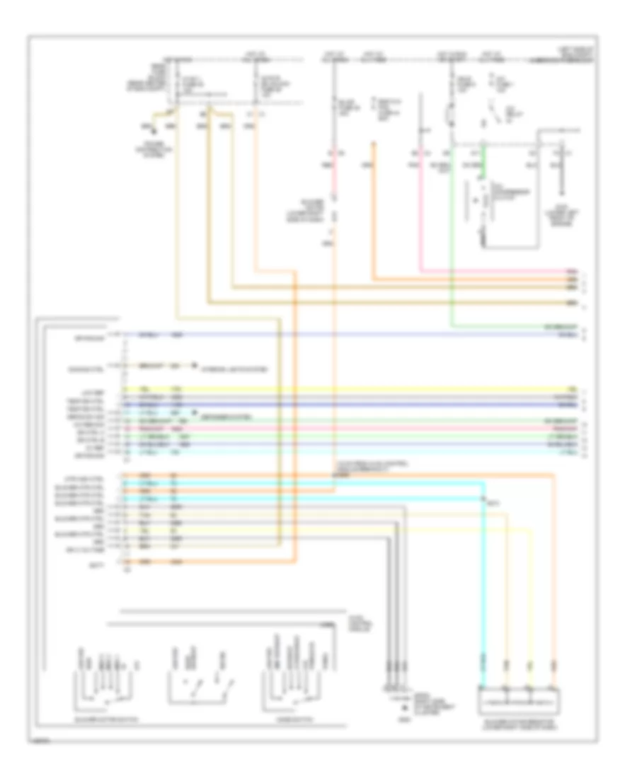 Manual A C Wiring Diagram 1 of 2 for Chevrolet SSR LS 2003
