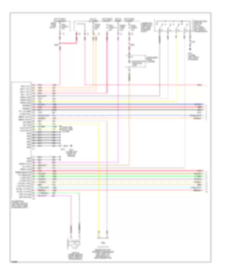 A T Wiring Diagram 1 of 2 for Chevrolet SSR LS 2003