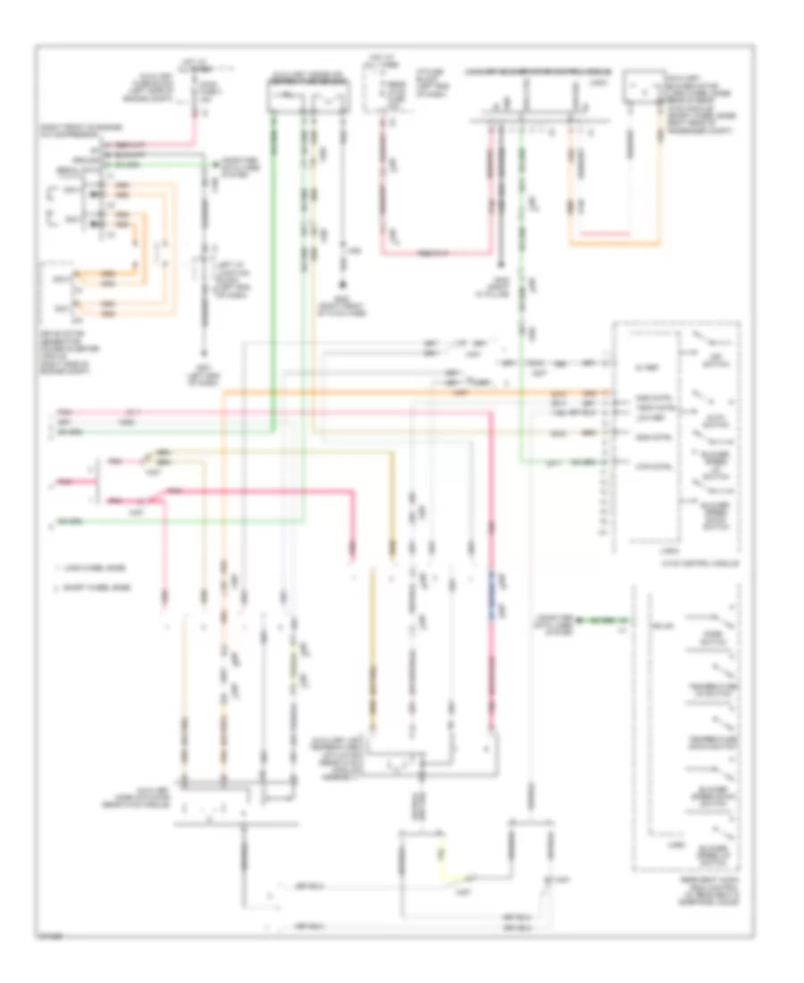 Automatic AC Wiring Diagram, Hybrid (4 of 4) for Chevrolet Tahoe 2012