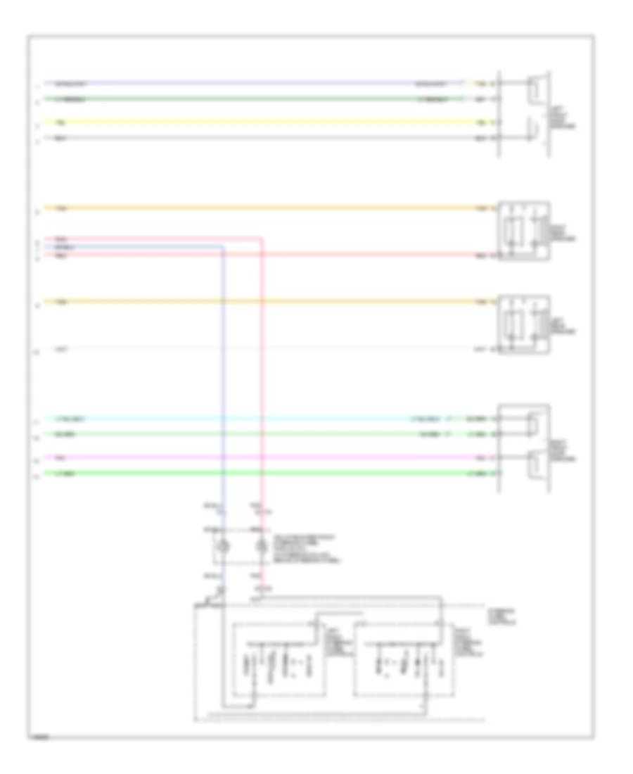 Radio Wiring Diagram, with Amplifier (2 of 2) for Chevrolet Impala SS 2004