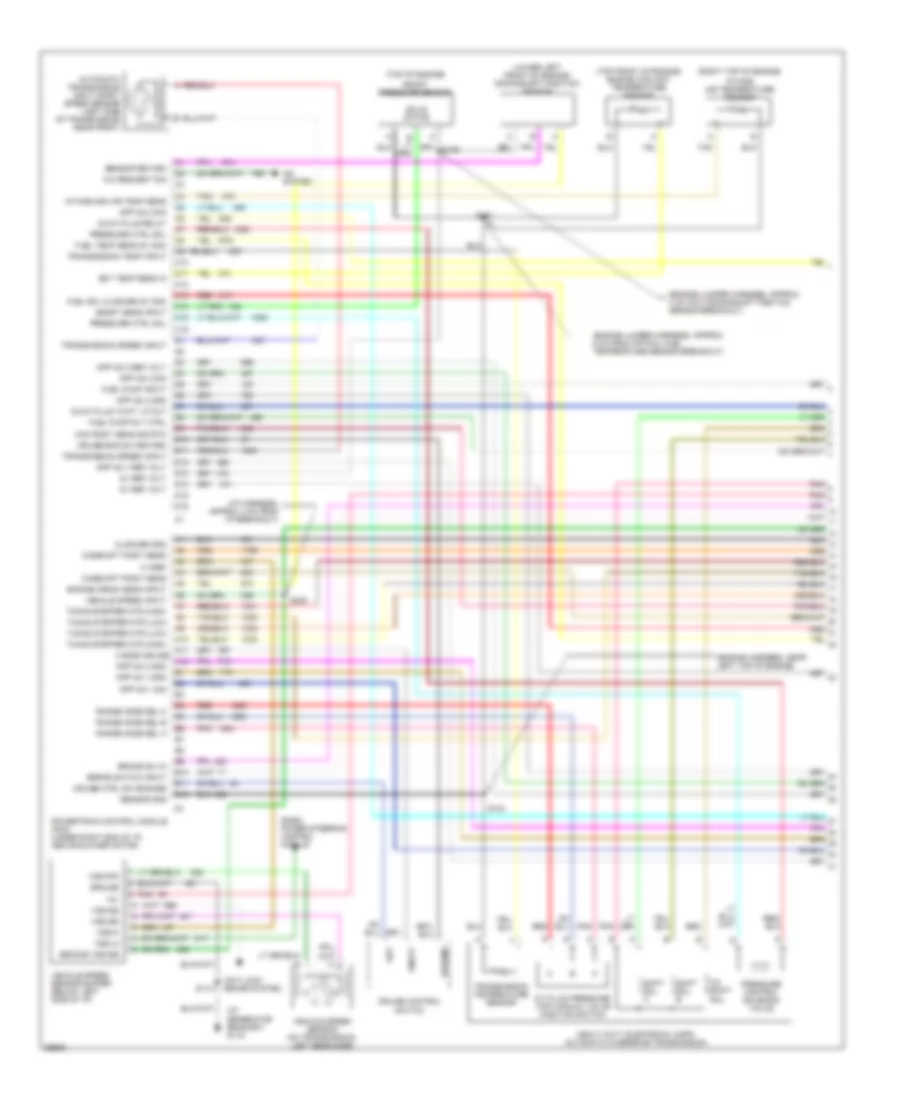 6.5L (VIN F), Engine Performance Wiring Diagrams (1 of 4) for Chevrolet RV Cutaway G3500 1997