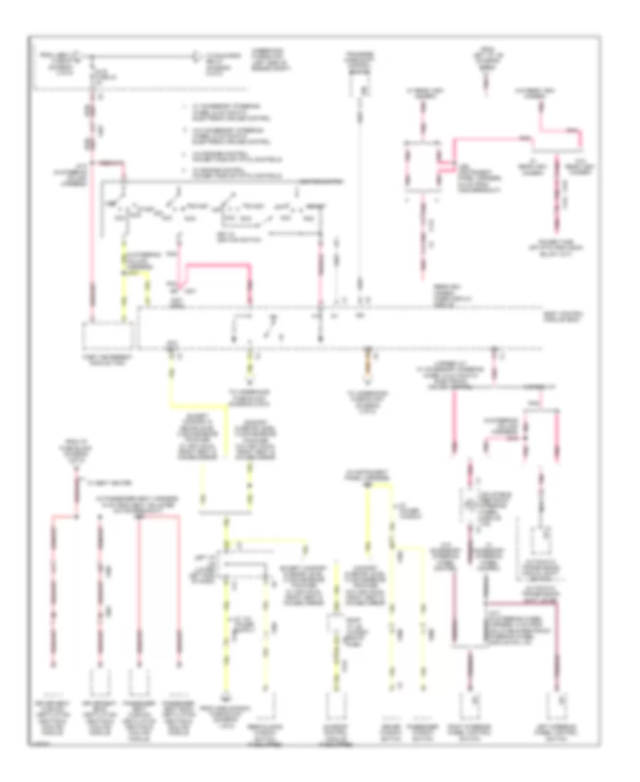 6.6L VIN 8, Power Distribution Wiring Diagram (4 of 5) for Chevrolet Silverado 3500 HD LT 2014
