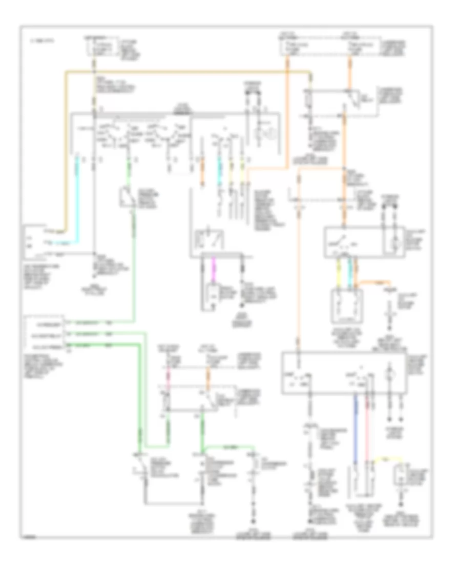 Manual A C Wiring Diagram for Chevrolet Astro 2004