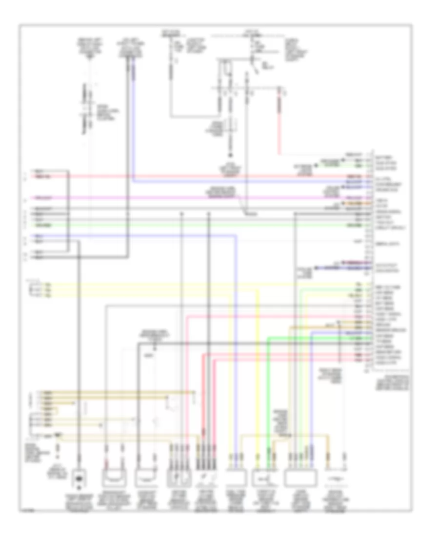 1.8L VIN 8, Engine Performance Wiring Diagrams, without 4 Speed AT (3 of 3) for Chevrolet Prizm LSi 2000