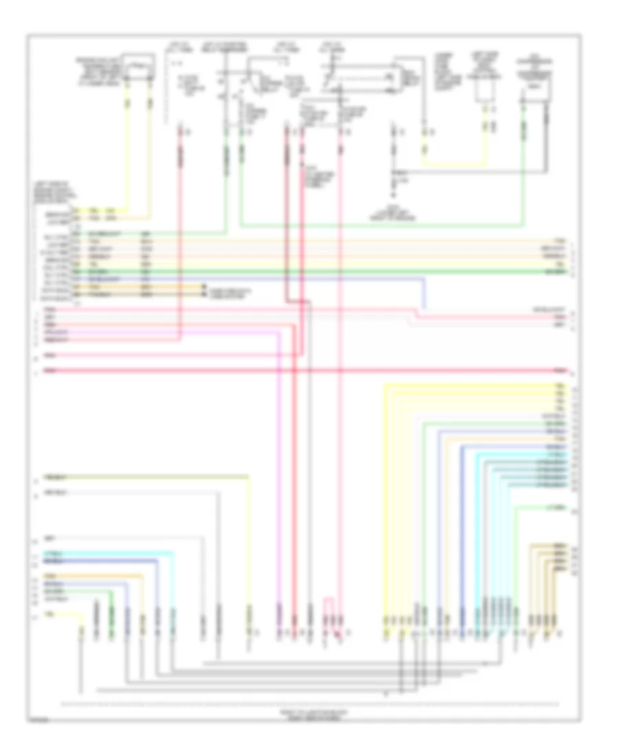 Manual AC Wiring Diagram (2 of 4) for Chevrolet Tahoe Hybrid 2012