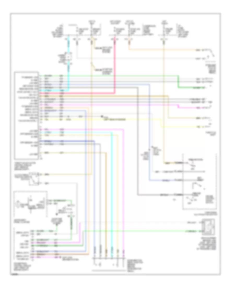 5 3L VIN T Cruise Control Wiring Diagram for Chevrolet Silverado Classic HD 2007 2500