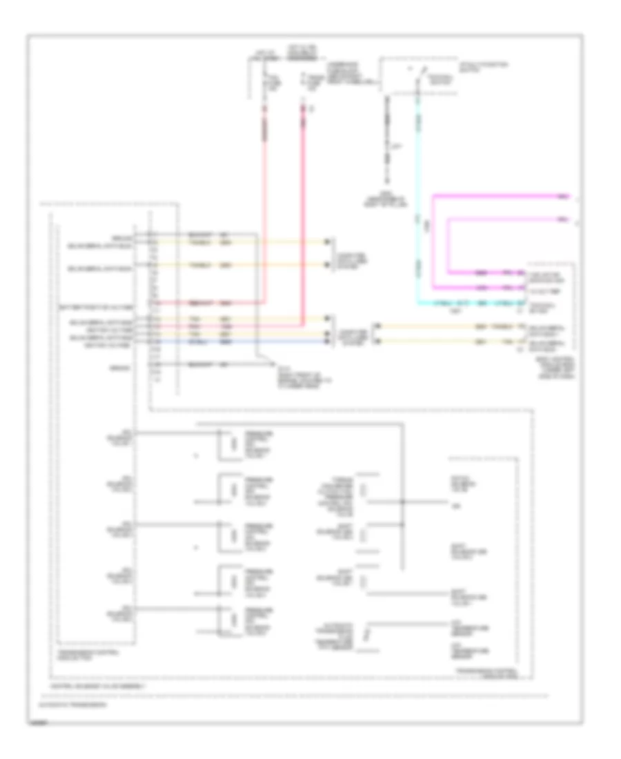 A T Wiring Diagram 1 of 2 for Chevrolet Traverse LS 2012