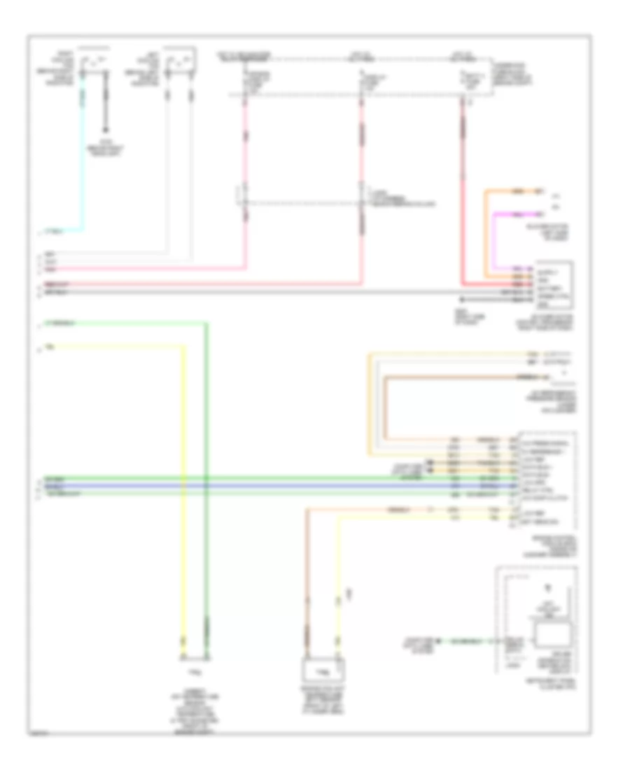 Manual AC Wiring Diagram (2 of 2) for Chevrolet Impala LT 2011