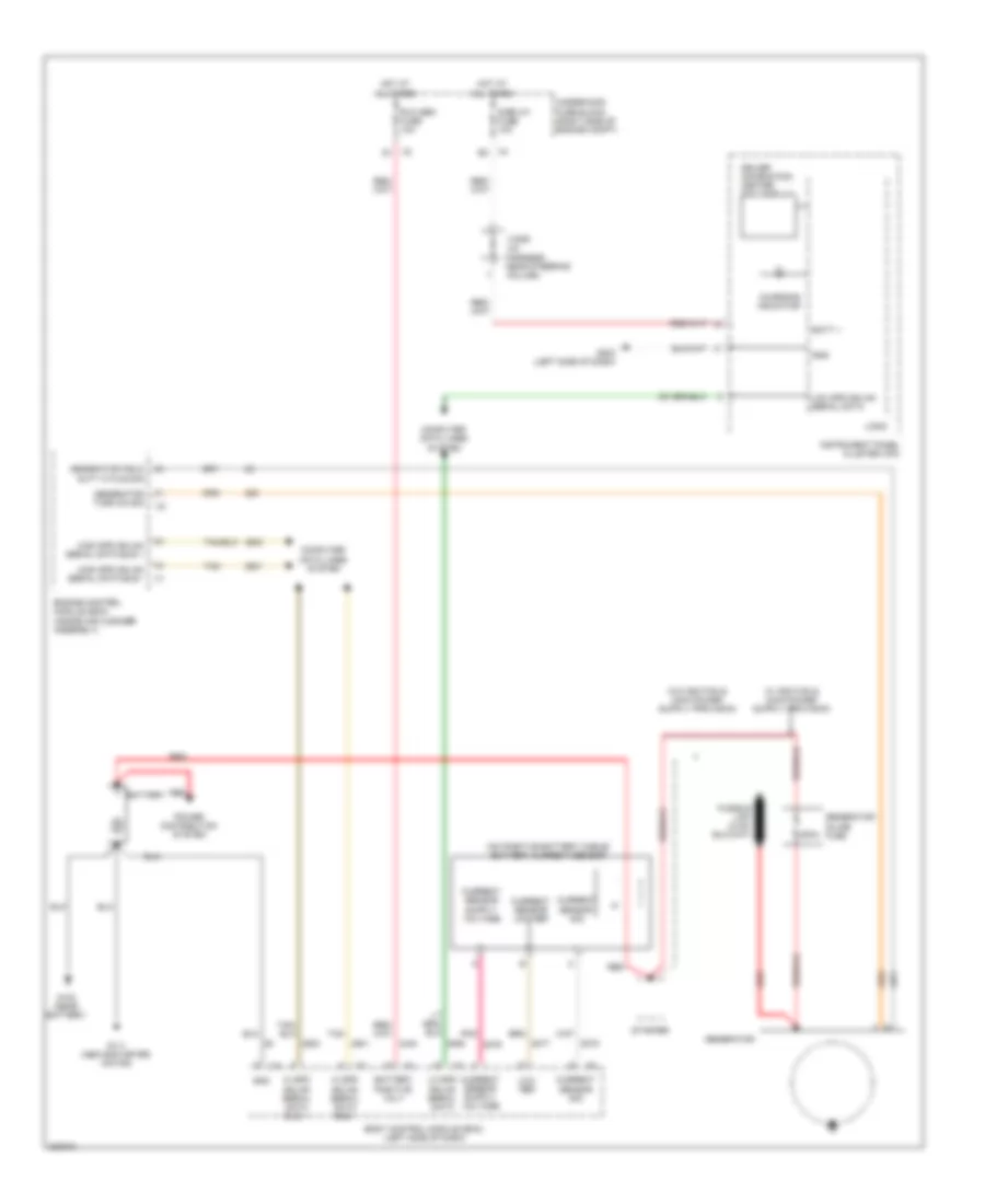 Charging Wiring Diagram for Chevrolet Impala LT 2011