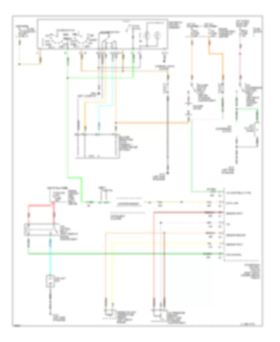 A C Wiring Diagram for Chevrolet Cavalier 1996