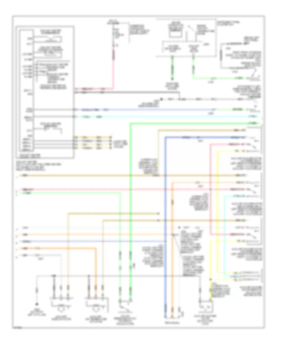 Manual AC Wiring Diagram, Cargo Van (2 of 3) for Chevrolet Chevy Express G2500 2012