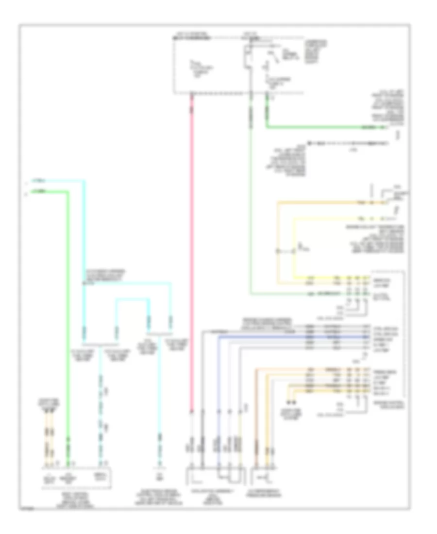 Manual AC Wiring Diagram, Cargo Van (3 of 3) for Chevrolet Chevy Express G2500 2012
