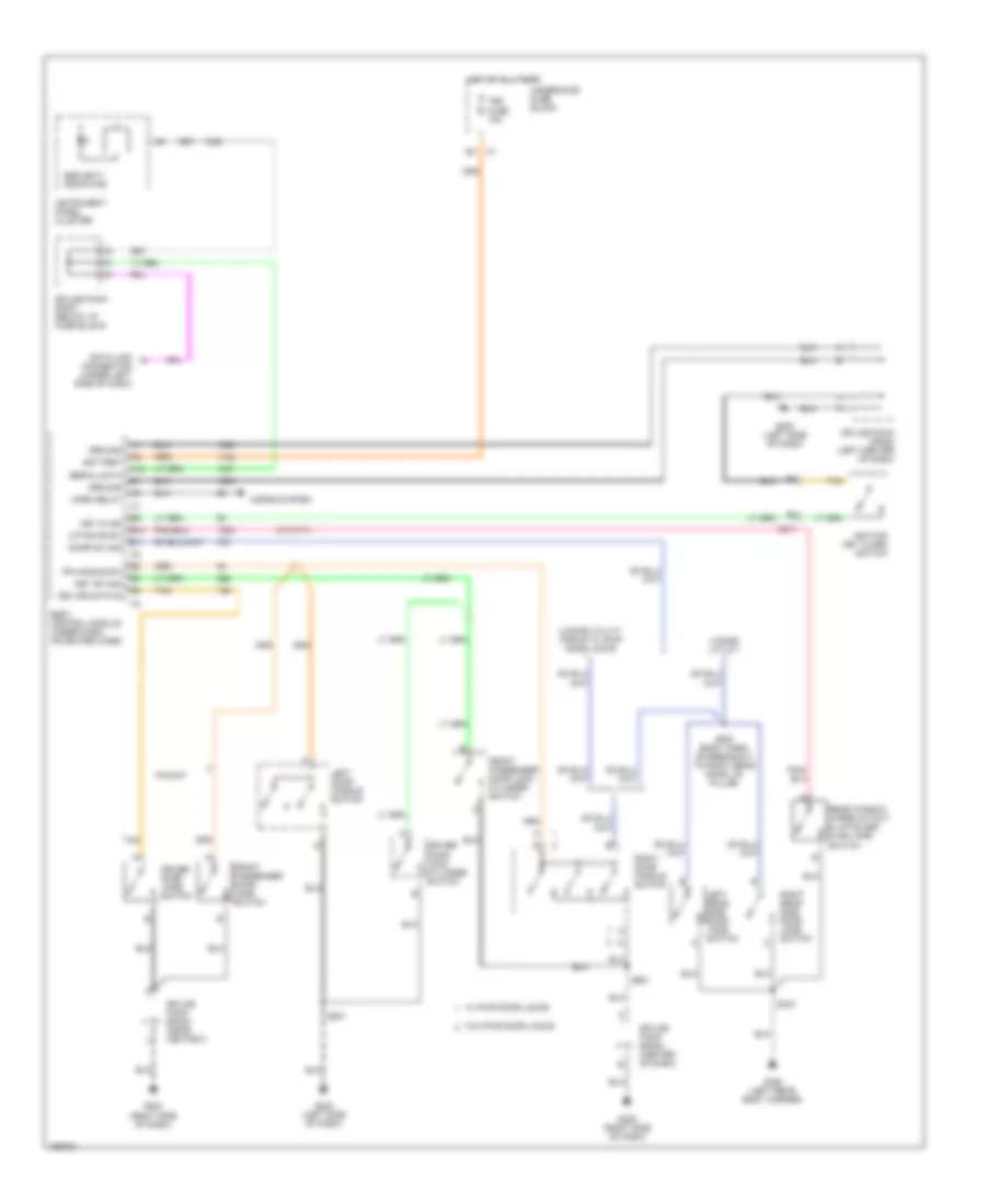 Forced Entry Wiring Diagram for Chevrolet Blazer 2002