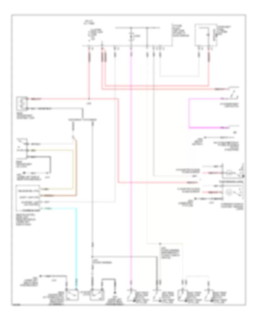 Courtesy Lamps Wiring Diagram for Chevrolet Aveo LS 2011