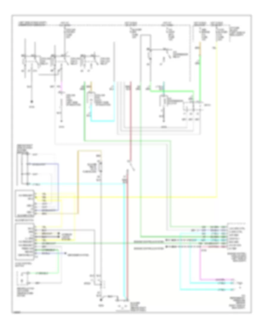 Manual A C Wiring Diagram for Chevrolet Aveo 2004