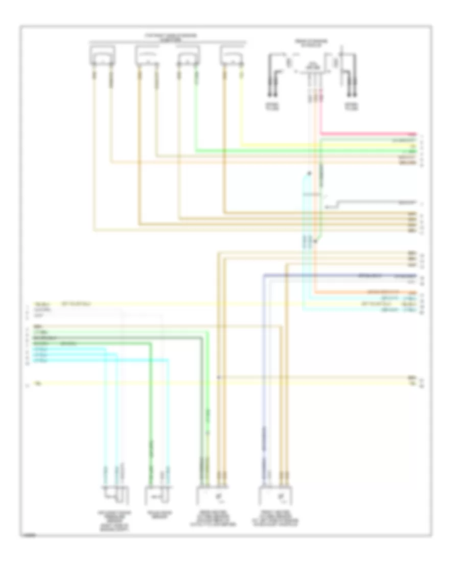 1.6L VIN 6, Engine Performance Wiring Diagram (2 of 4) for Chevrolet Aveo 2004