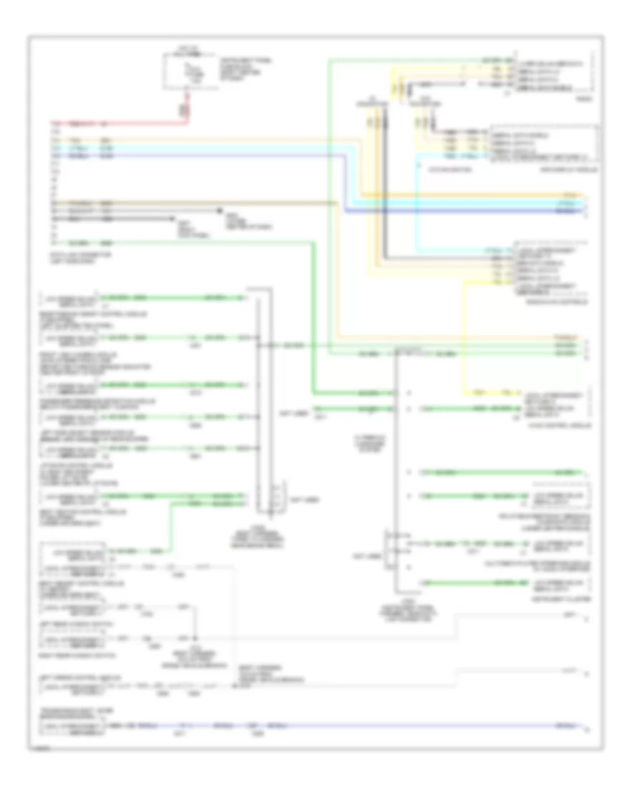 Computer Data Lines Wiring Diagram 1 of 2 for Chevrolet Equinox LS 2014