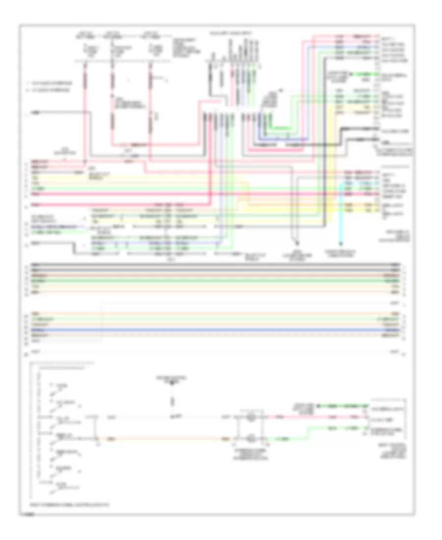 Radio Wiring Diagram 2 of 3 for Chevrolet Equinox LS 2014