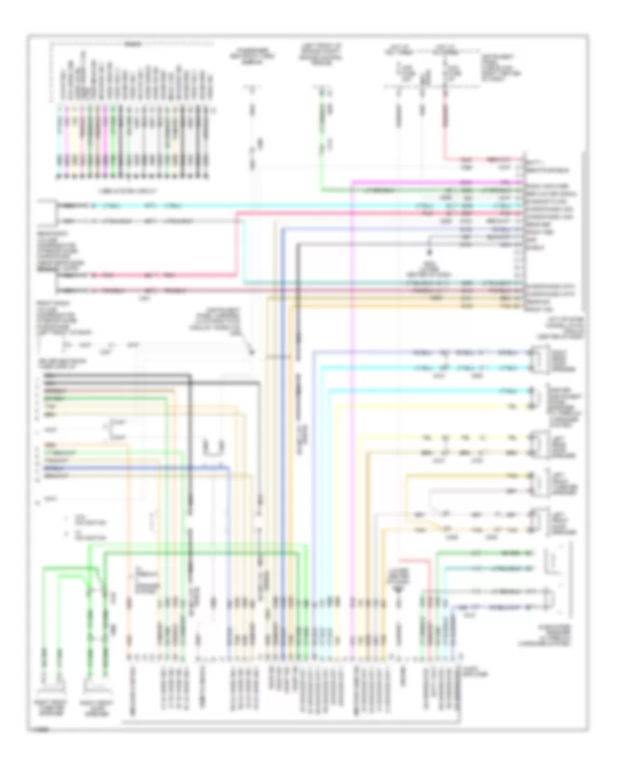 Radio Wiring Diagram (3 of 3) for Chevrolet Equinox LS 2014