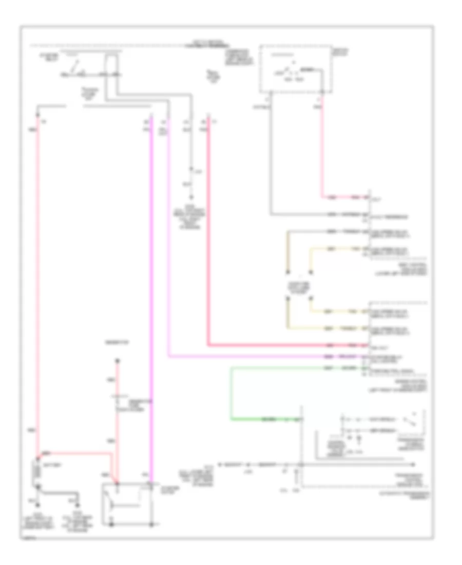 Starting Wiring Diagram for Chevrolet Equinox LS 2014