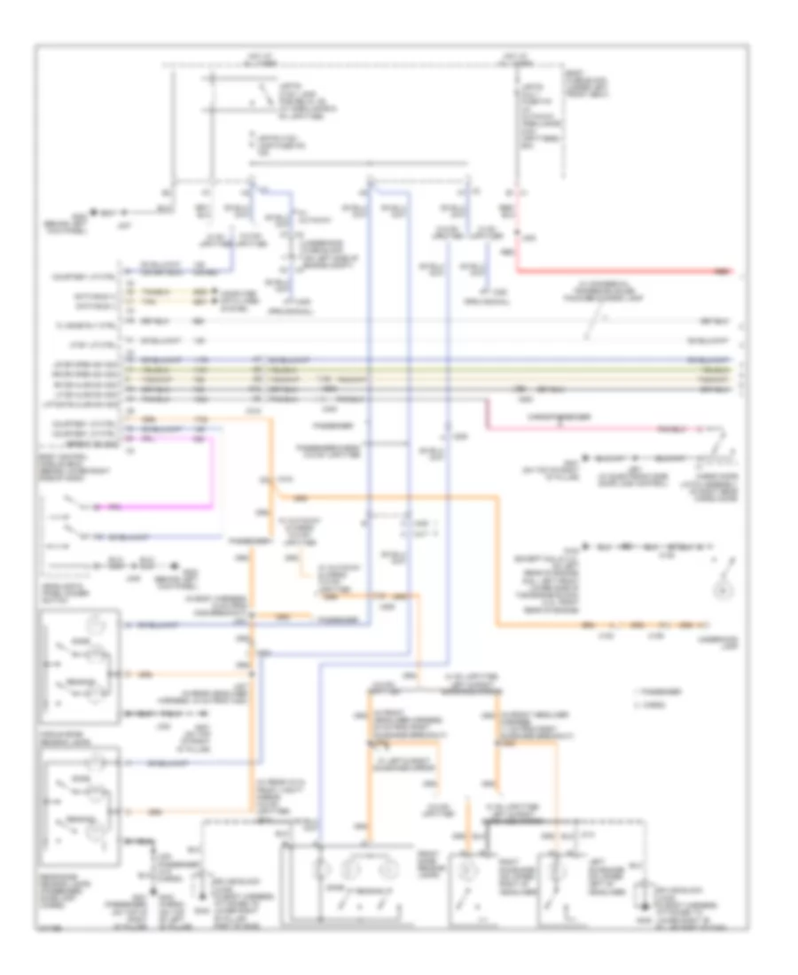 Courtesy Lamps Wiring Diagram 1 of 2 for Chevrolet Chevy Express H2012 1500