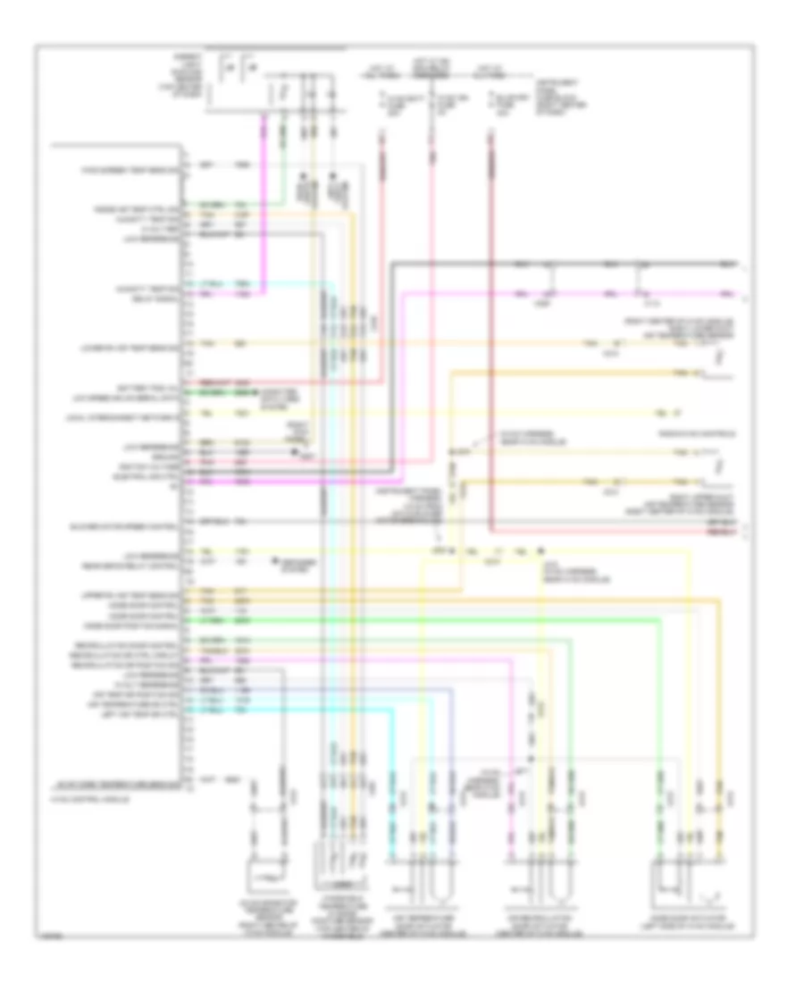 Automatic AC Wiring Diagram (1 of 2) for Chevrolet Equinox LT 2014