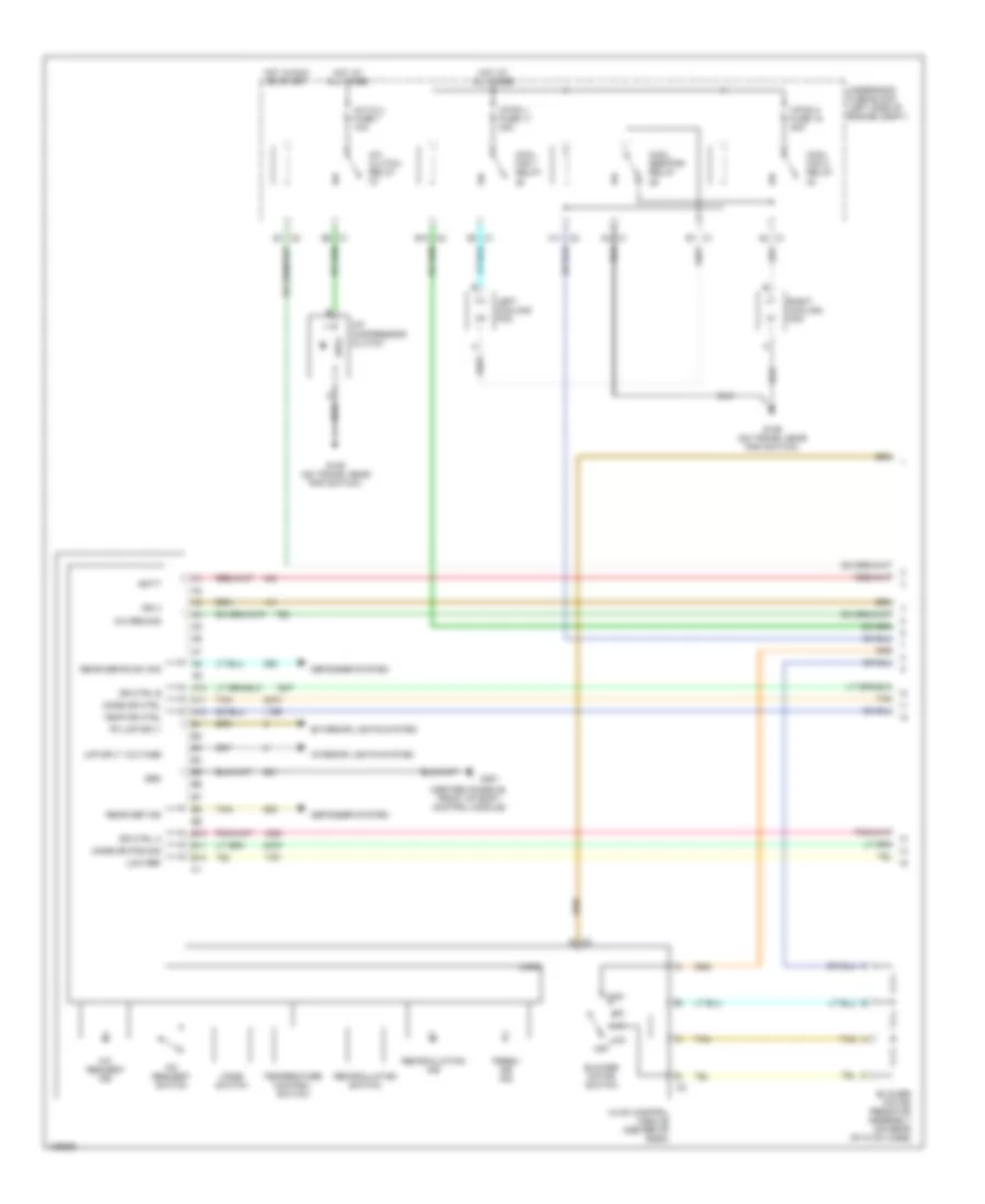 Manual AC Wiring Diagram (1 of 2) for Chevrolet Malibu Maxx LS 2004