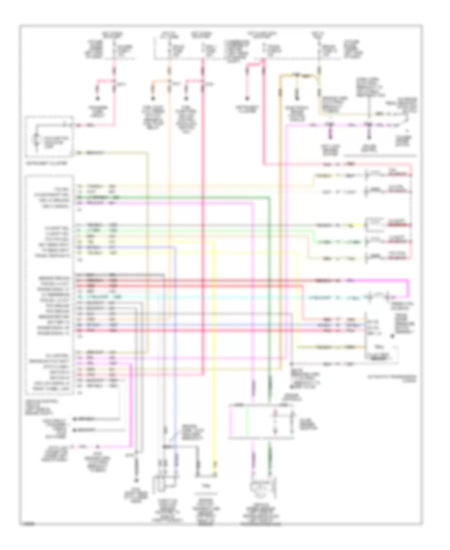 5 7L VIN R A T Wiring Diagram 4L60 E for Chevrolet Cab  Chassis K2000 2500